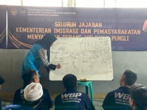 Peningkatan Kualitas Pendidikan Warga Binaan, Lapas Banjarmasin Perkuat Program Bahasa Inggris Paket B