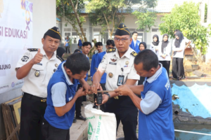 Panen Lele Lapas Tanjung Perkuat Pembinaan Kemandirian Berbasis Keterampilan Produktif