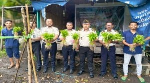 Lapas Bandanaira Sukses Panen Perdana Kangkung, Perkuat Pembinaan Kemandirian Warga Binaan