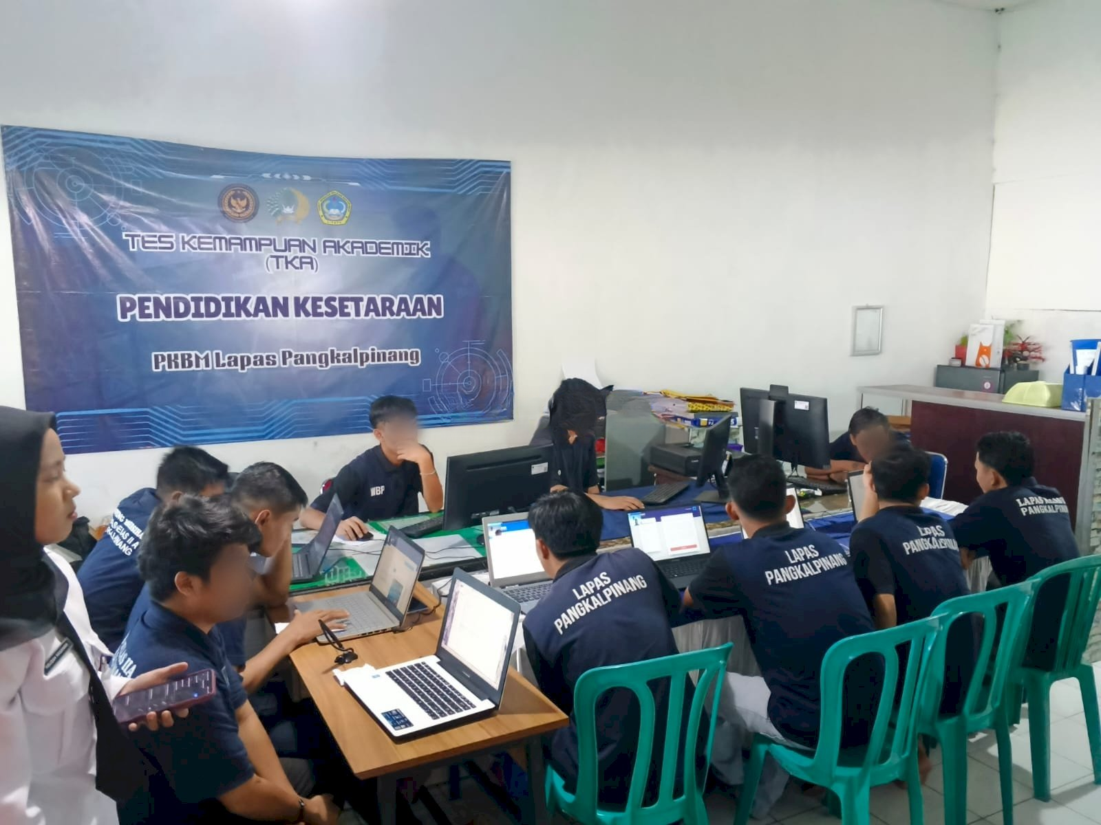 Lapas Pangkalpinang Fasilitasi Tes Kemampuan Akademik Paket A bagi Warga Binaan sebagai Wujud Pemenuhan Hak Pendidikan Berkelanjutan