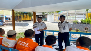 Mapenaling Lapas Luwuk Perkuat Disiplin dan Pembinaan Humanis bagi Warga Binaan Baru