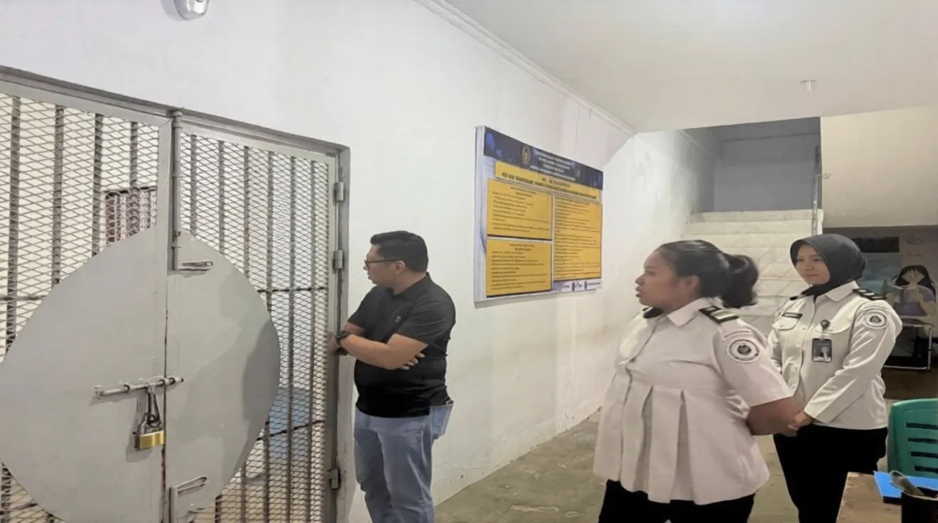 Kanwil Ditjenpas Maluku Perkuat Kesiapsiagaan Melalui Monitoring Malam Hari