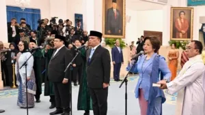 Prabowo Lantik Pimpinan Baru Badan Gizi Nasional dan Penasihat Khusus Presiden