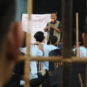 Asah Bakat dan Lestarikan Budaya, Lapas Cibinong Manfaatkan Seni Musik Tradisional Angklung sebagai Media Pembinaan