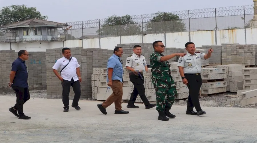Korem 052 Tinjau Jawara Beton Lapas Tangerang