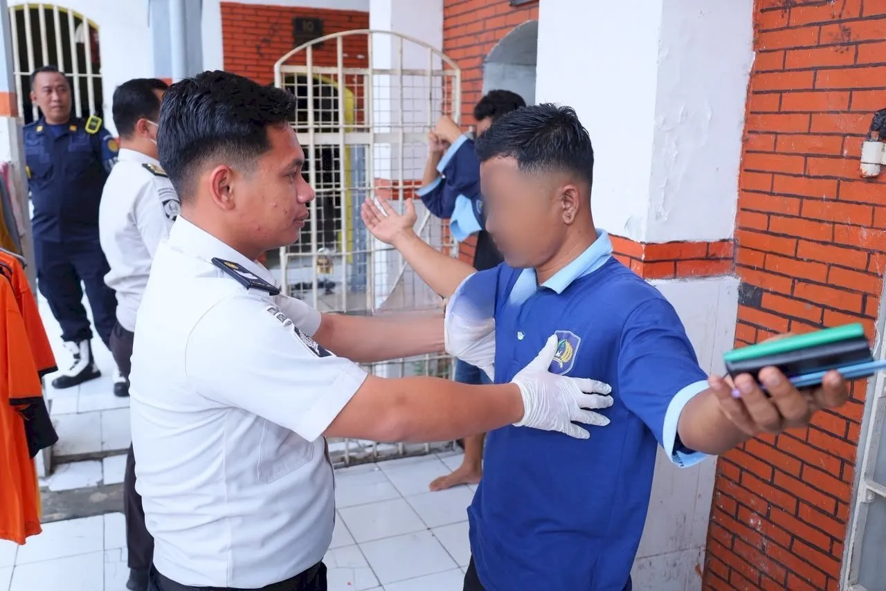 Lapas Mojokerto Perkuat Kamtib Lewat Razia Berkala