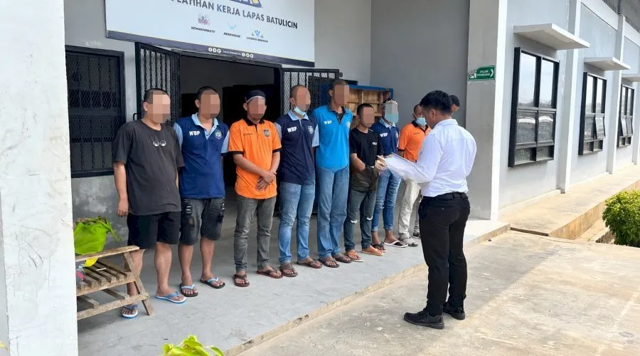 Lapas Batulicin Pastikan Warga Binaan Bebas Narkoba
