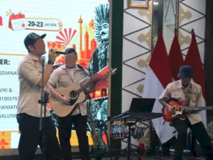 Latucip Band Tampil Memukau di Bazar Jakarta Kreasi Nusantara