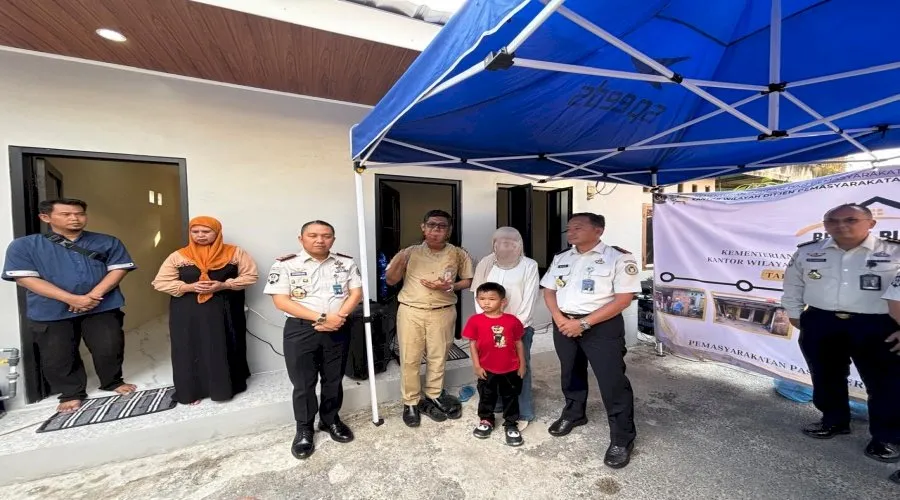 Lapas Cipinang Serahkan Rumah Hasil Kolaborasi Baksos untuk Dukung Reintegrasi Sosial