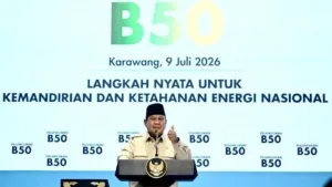 Prabowo Tegaskan B50 Perkuat Posisi Indonesia