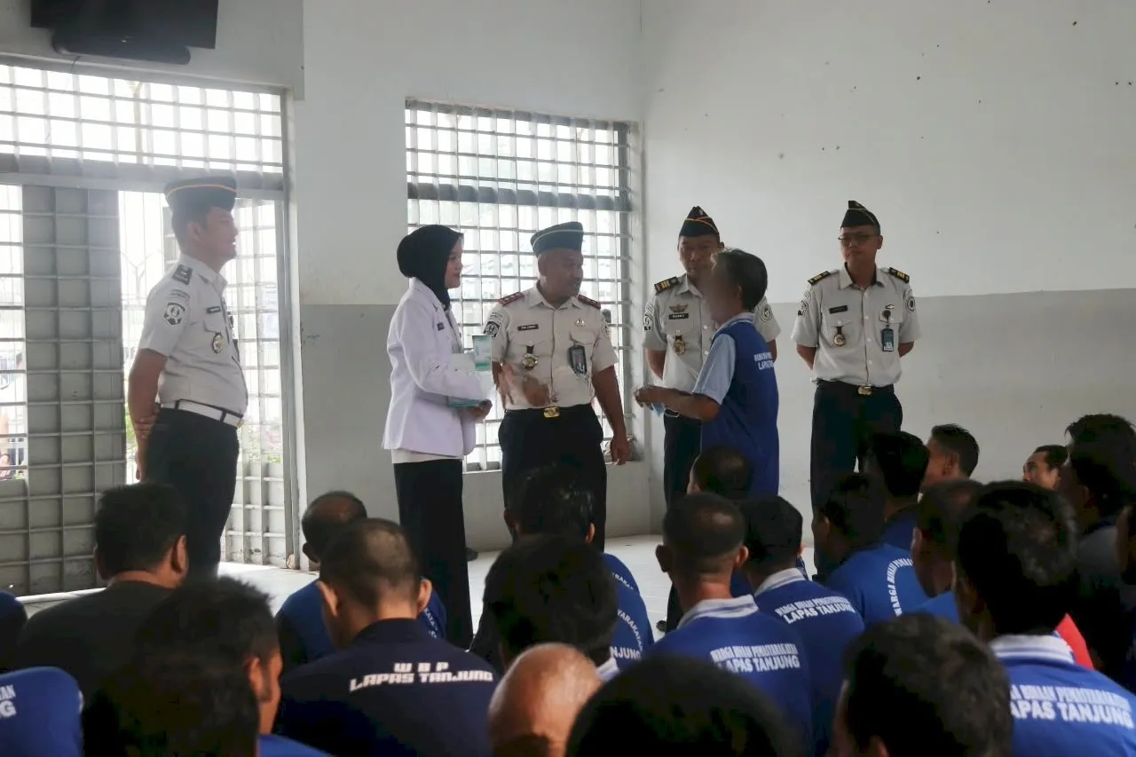 Respon Cepat Bencana Polusi Udara: Lapas Tanjung Lindungi Pernapasan Warga Binaan Lewat Aksi 'Sapa Kasih'