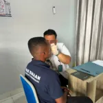 LPKA Kelas II Manokwari Gelar Skrining Dini Katarak Bagi Anak Binaan Guna Memastikan Pelayanan Kesehatan Optimal
