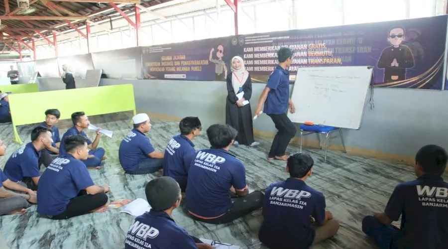 Lapas Banjarmasin Bekali Warga Binaan Lewat Pendidikan Kesetaraan