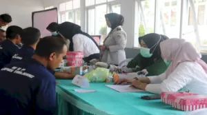 Lapas Tanjung dan Dinkes Tabalong Gelar Pemeriksaan Kesehatan Gratis Serta Skrining TBC untuk Warga Binaan