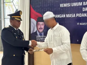 Ratusan Warga Binaan Lapas Narkotika Kelas IIA Karang Intan Resmi Menerima Pengurangan Masa Pidana Pemasyarakatan Pada Peringatan Kemerdekaan RI 2026