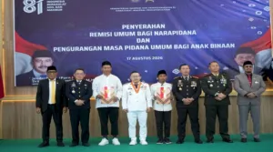 Refleksi HUT RI ke-81: 230 Warga Binaan Lapas Kelas IIB Luwuk Resmi Memperoleh Remisi Umum Kemerdekaan dan Pembekalan Mandiri