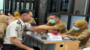 Tingkatkan Kesejahteraan Pegawai, Kanwil Ditjenpas Jateng Berkolaborasi Bersama Dinkes Kota Semarang Gelar Skrining TBC Dan Cek Kesehatan Gratis