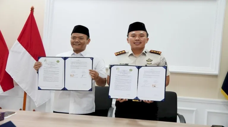 Perkuat Pembinaan Kerohanian Inklusif, Lapas Cibinong Gandeng Kemenag Kabupaten Bogor Tekan Perjanjian Kerja Sama