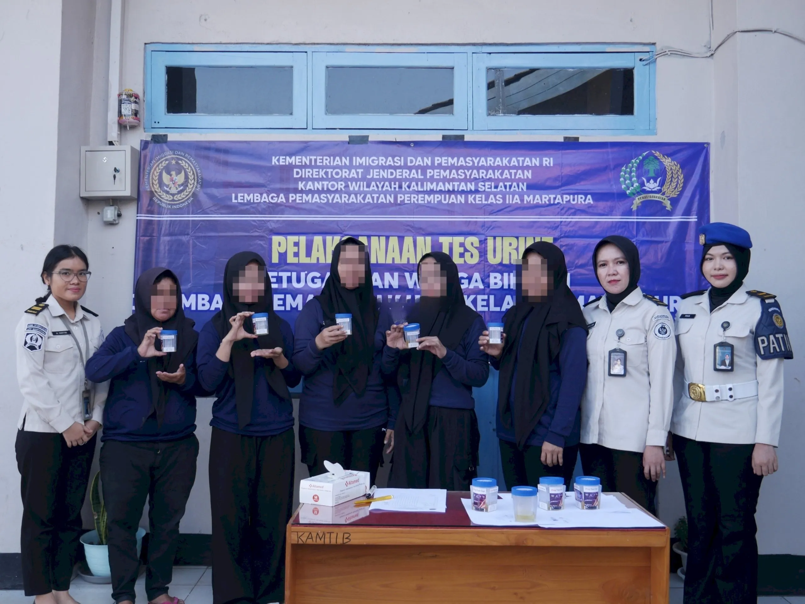 Sidak Narkoba Mendadak di Lapas Perempuan Martapura Tegaskan Komitmen Lingkungan Aman Bebas Selundupan