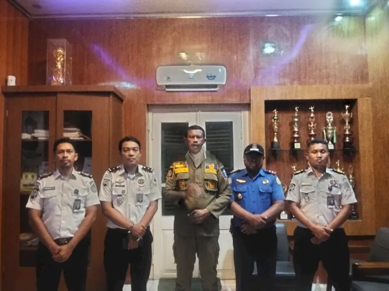 Antisipasi Potensi Kebakaran Musim Kemarau, Lapas Namlea Bangun Sinergi Dan Mitigasi Bersama Damkar Kabupaten Buru